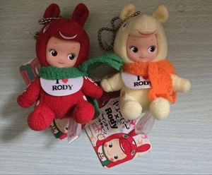Kewpie x Rody Winter Collection Plush Keychain 9cm Multicolor Japan Rare - Picture 1 of 2