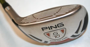 Ping G10 4 hybrid with Aldila NV Green 85-S stiff flex shaft shaft LEFT HANDED - Picture 1 of 7