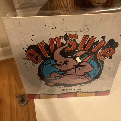 ERASURE:THE CIRCUS Bareback Rider Mix 12” US  EX/EX ELECTROSTATIC CLEANED - Image 1 of 4