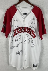 NEW ORLEANS ZEPHYRS Game Worn Jersey OT Sports Team Signed Jersey 2006 - Picture 1 of 12