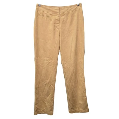 Pantalones de Colección Caribbean Joe Para Mujer Talla 10 Gamuza Tostada Festival Bohemio Años 90 Oeste Foto 1 de 4