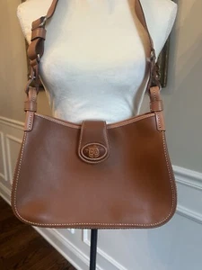 Vintage Dooney & Bourke Donegal Feed Bag Shoulder Bag Purse Handbag MINT - Picture 1 of 20