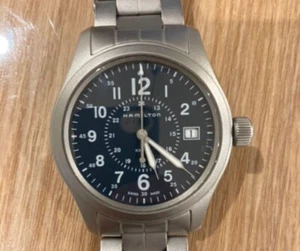 Hamilton Khaki Field H68201143 Quartz Stainless Steel Men's Watch - Picture 1 of 4