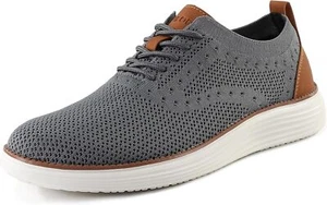 VILOCY Men's Casual Dress Sneakers Oxfords Business Mesh Breathable Walking Shoe - Picture 1 of 20