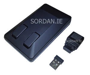 Neu Tank Maus schwarz USB Wireless Bluetooth Amiga PC C64 Micro Tom Adapter 1283 - Bild 1 von 15