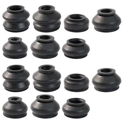 Universal Rubber Ball Joint Boot Dust Cover Tie Rod Linkages End Set Kit 7Size. - Image 1 of 4