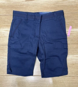 Pantalones Cortos Para Niñas Talla 8 Nautica De Uniforme Escolar - Picture 1 of 15