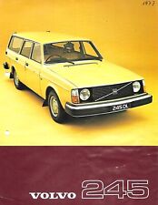 Auto Data Sheet - Volvo - 245 - c1977 printing - Brochure (A1464)