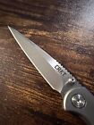 Crkt Lerch Flat Out Outburst Assisted Knife Stainless Steel (3.57" Satin) 7016