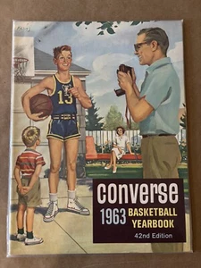 Anuario de baloncesto Converse 1963 raro historia del baloncesto - Imagen 1 de 2
