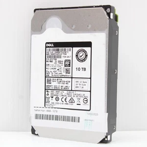 Dell HGST 10TB 0F27398 HUH721010AL520 SAS HDD 7.2K 6Gb/s 256MB SAS III 3.5 512e - Afbeelding 1 van 9