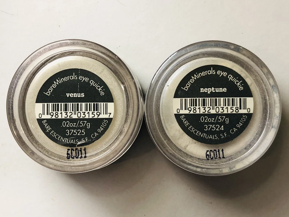 bareMinerals ⚡️DUO⚡️ VENUS & NEPTUNE Rare ~EYE QUICKIE~DISCONTINUED *SET* New! - Image 1 of 1