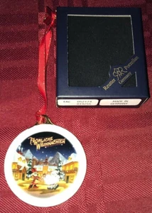 Disney Parks Germany Reutter porcelana Feliz Navidad adorno de Navidad - Imagen 1 de 6