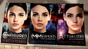 The Configured Trilogy By Jenetta L Penne (all 3 paperback books)✔ - Imagen 1 de 2