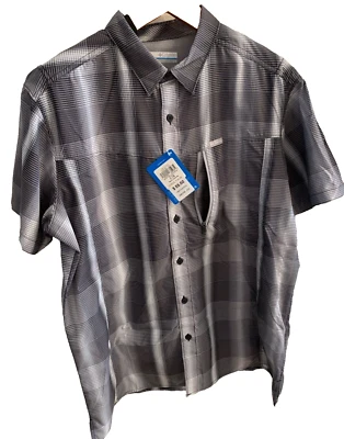 Camisa de vestir Columbia omni-sombra de nailon manga corta # 4 Foto 1 de 4