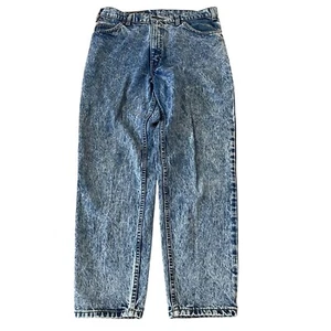 Vintage Levi's 550 Acid Wash Jeans Herren 34x30 Relaxed Fit Tapered 80er 90er Style - Bild 1 von 6