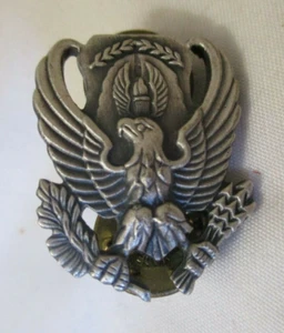 Vintage US Air Force ROTC Eagle Abzeichen Pin - Bild 1 von 3