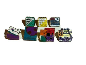 soccer valley cup lapel pins- lot of 7 - Picture 1 of 7