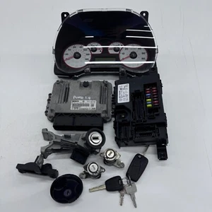 FIAT PUNTO MK3 ECU KIT 3DR 55206220 ENGINE CONTROL 1.9 D 199A5.000 05-09 - Picture 1 of 14