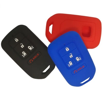 Funda para llavero de silicona con control remoto de 5 botones Fit Honda 2007-2013 Odyssey Foto 1 de 4