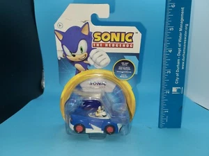 2022 Jakks Pacific Sonic The Hedgehog Speed Star Sonic Team Racing Car "No Star" - Picture 1 of 4