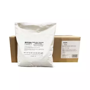 Boyd's English Toffee Cappuccino Mix - 6 bolsas de 2 lb - mezcla de café en polvo Bev - Imagen 1 de 6