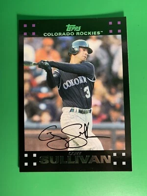 2007 Topps Cory Sullivan #205 Colorado Rockies - Image 1 of 2