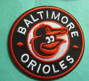 Baltimore Orioles - MLB Baseball New Round Iron-On Patch 3" - Picture 1 of 1