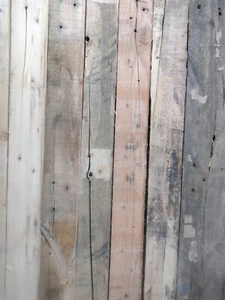 Reclaimed Pallet Wood Cladding Vintage Rustic Home Decor - Picture 1 of 8