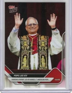 Catholic Pope Leo XIV - 2025 Topps NOW - Card #POPE - Picture 1 of 1