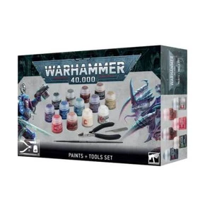 Warhammer 40,000 Paints + Tools Set, Warhammer 40k 40.000 - Picture 1 of 1