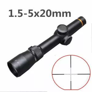 1.5-5x20 mm VX-3i Duplex Reticle Rifle Scope Hunting Sight w/Rail Mount - Picture 1 of 7