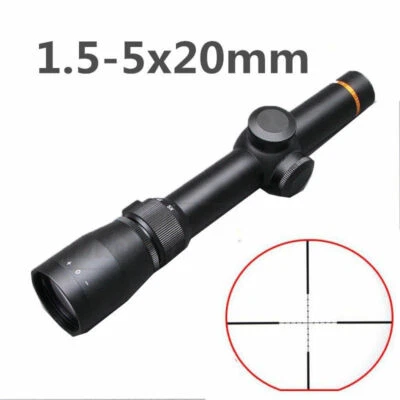 Optics 1.5-5X20 VX-3i Riflescope Duplex Mil-dot Scope Sight for Airsoft Gun - Image 1 of 4