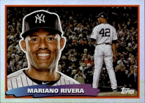 2022 Topps Archives 1988 Topps Big Foil #88BF-28 Mariano Rivera Yankees SANDMAN - Bild 1 von 2