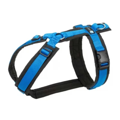 AnnyX Brustgeschirr Fun schwarz/blau Hundegeschirr Anny X Geschirr