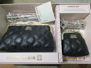Anne Klein quilted frame bag set new - Picture 1 of 4