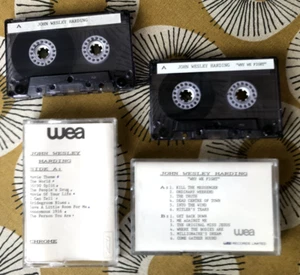 john wesley harding 2x Pre Release Advance Promo Tape Cassette Album groom-fight - Picture 1 of 2