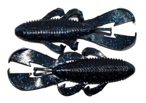Googan Baits Bandito Bug - Negro Azul Escama - Imagen 1 de 1