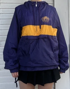 Vintage LSU Tigers Storm Duds Pullover Windbreaker Regenjacke XL Retro Gameday - Bild 1 von 10