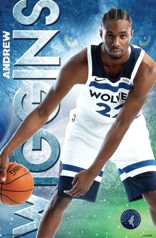 ANDREW WIGGINS - MINNESOTA TIMBERWOLVES POSTER - 22x34 NBA BASKETBALL 16286 Cover