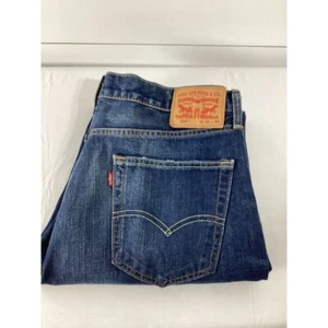 Jeans Levis 514 talla 36X32 para hombre vaquero ranchero ropa de trabajo desgastados - Imagen 1 de 11