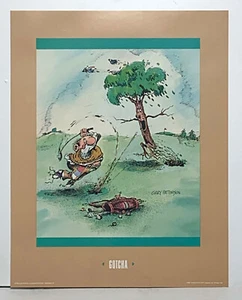Gotcha, Gary Patterson Poster ,1986 reproduction print - Picture 1 of 1