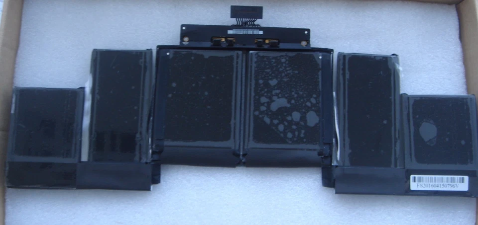 Apple A1618 11,36V 8755mAh Batería de Repuesto para MacBook Pro A1398 - Negra