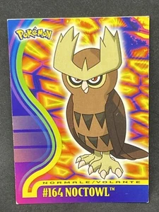 POKÉMON TOPPS JOHTO SERIES NOCTOWL #164 NONHOLO NM ITA - Picture 1 of 2