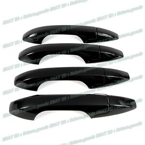 Glossy Black Side Door Handle Covers Trims For Honda Accord Crosstour Hatchback