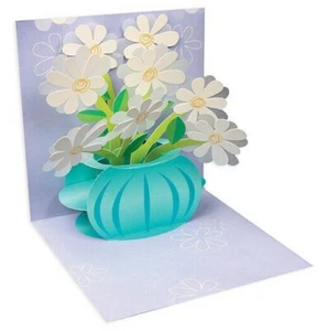 Daisy Bouquet - Schätze 3D Pop Up Karte - Happy Birthday, Muttertag, etc... - Bild 1 von 2