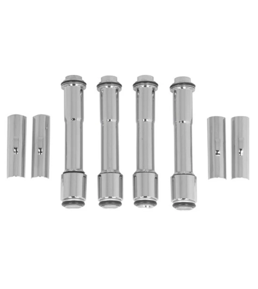 Juego de cubierta de tubo de varilla de empuje cromada para Harley 99-17 Twin Cam 60932 Foto 1 de 1