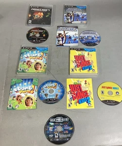 Lot Of 5 PS3 Games - Minecraft/Sports Champions/Start Party/Just Dance Kids 2 - Bild 1 von 23