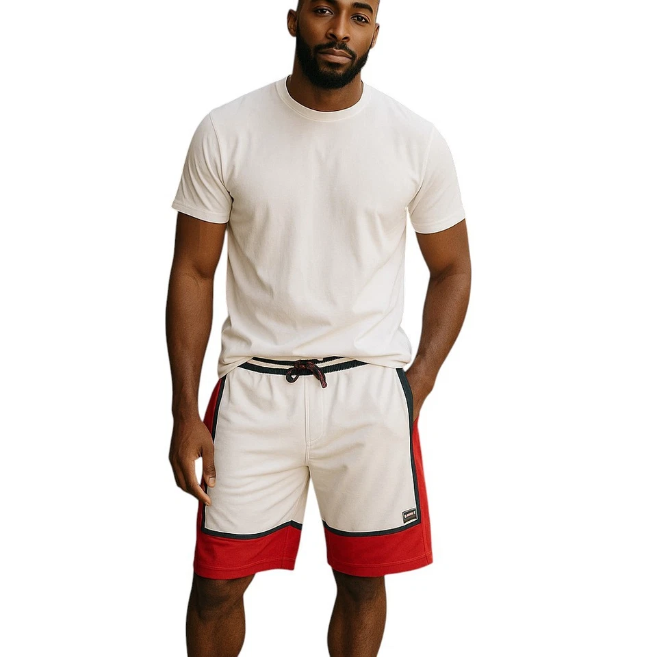 Brooklyn Express Cotton/Polyester knit shorts Men (W34-36) elstc waist+ drwstrng - Image 1 of 4