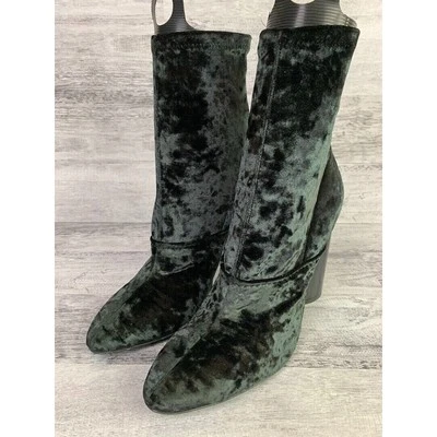 Botines de terciopelo negro con tacón grueso 3.1 Phillip Lim para mujer talla 10 Foto 1 de 4